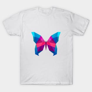 MINIMALIST LOW POLY BUTTERFLY T-Shirt